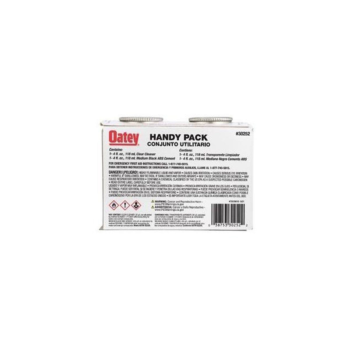 Oatey Handy Pack Solvent Pipe Cement Weld Kit - photo 3 Oatey Handy Pack Solvent Pipe Cement Weld Kit - photo 3