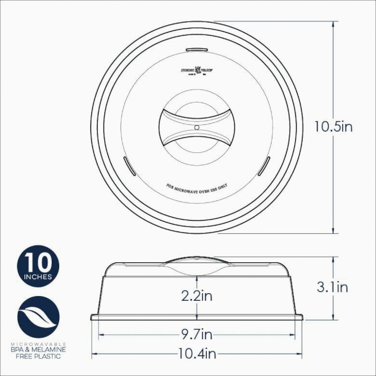 Nordic Ware 10 In. Microwave Splatter Cover - photo 2 Nordic Ware 10 In. Microwave Splatter Cover - photo 2