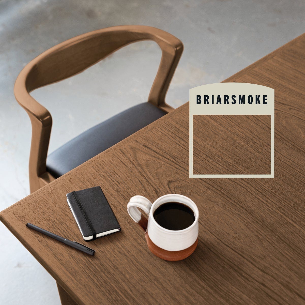 Varathane Fast Dry Briarsmoke Urethane Modified Alkyd Interior Wood Stain, 1 Qt. - photo 3