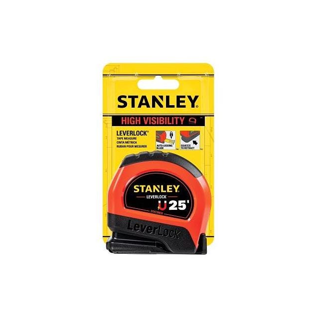 Stanley 25 Ft. Hi Vis Tape Measure Stanley 25 Ft. Hi Vis Tape Measure