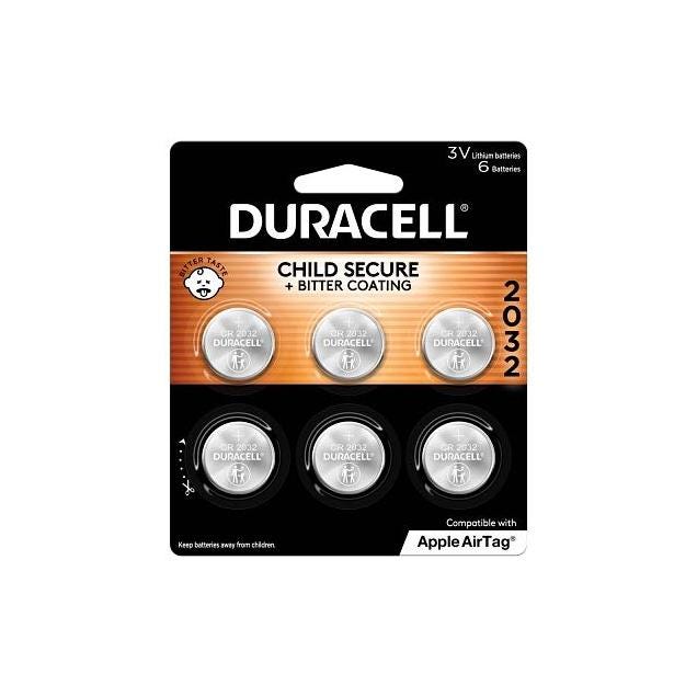 Duracell 6-Pack Lithium Coin Battery