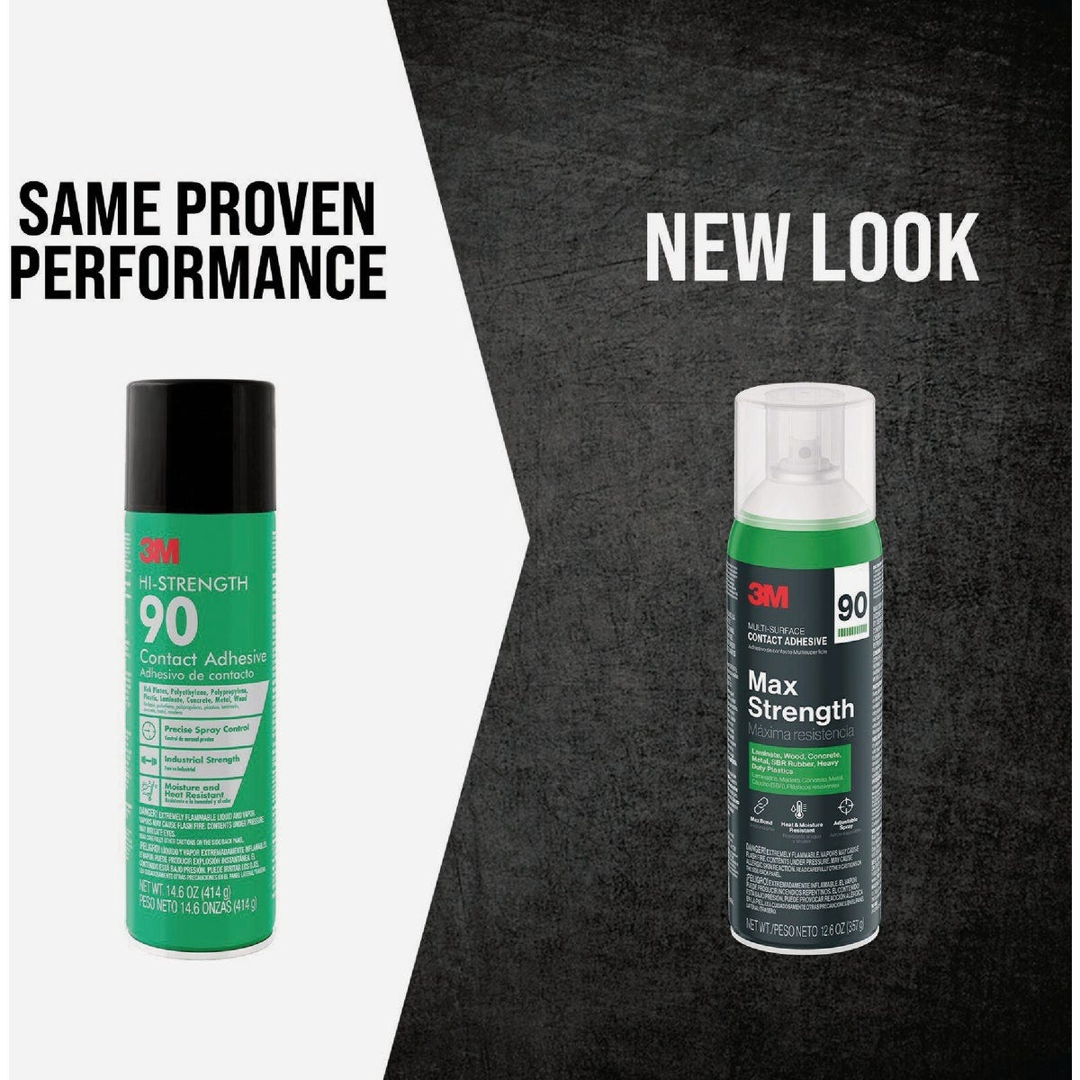 3M 90 Max Strength 12.6 Oz. Multi-Surface Contact Adhesive - photo 5 3M 90 Max Strength 12.6 Oz. Multi-Surface Contact Adhesive - photo 5
