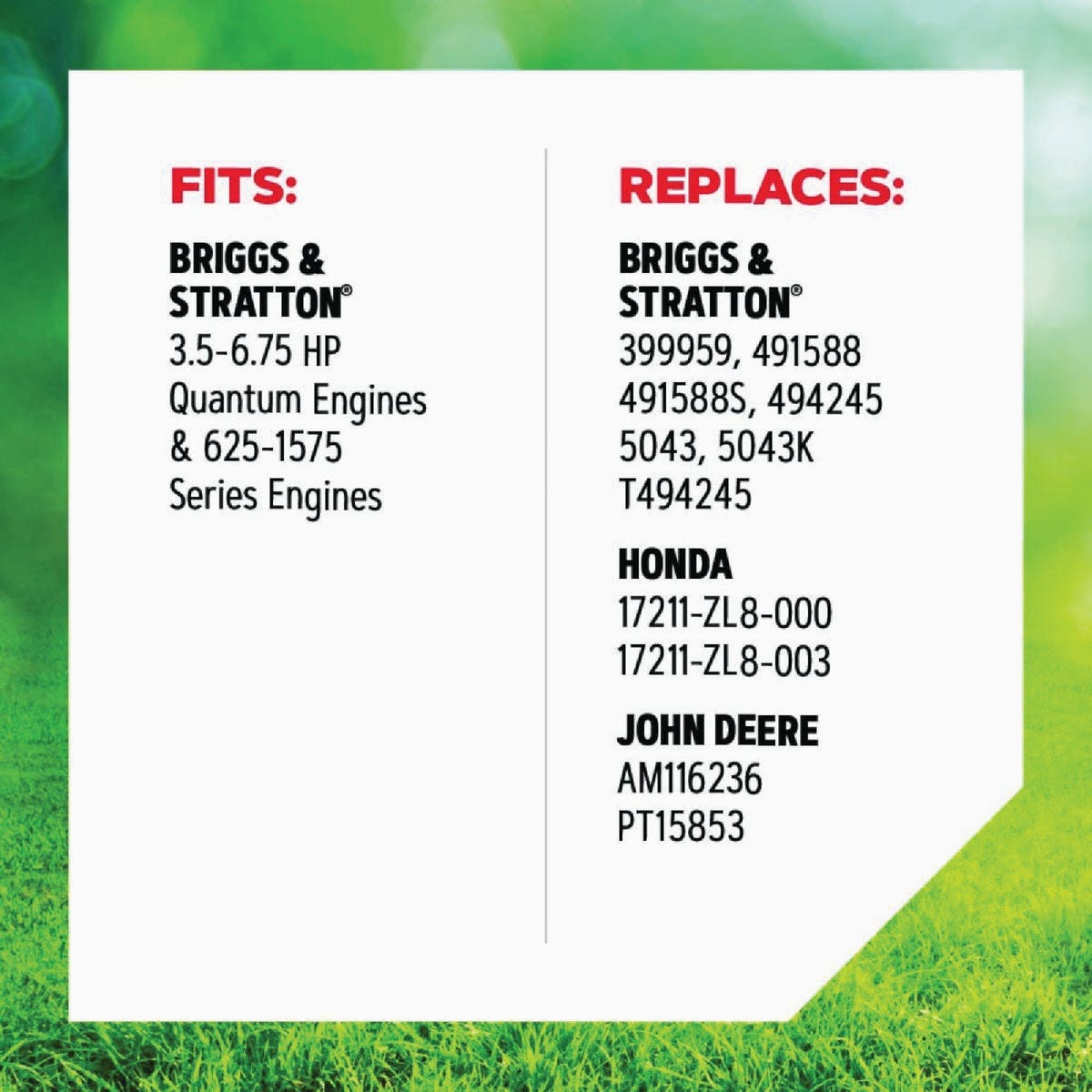 Oregon R-30-710 Air Filter for Riding Mowers - photo 3 Oregon R-30-710 Air Filter for Riding Mowers - photo 3