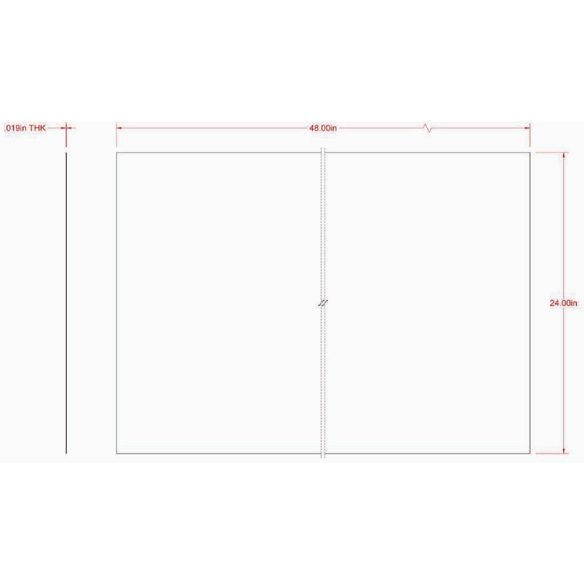 Hillman SteelWorks 24 In. x 48 In. 26 ga Zinc Plated Solid Steel Sheet - photo 2 Hillman SteelWorks 24 In. x 48 In. 26 ga Zinc Plated Solid Steel Sheet - photo 2