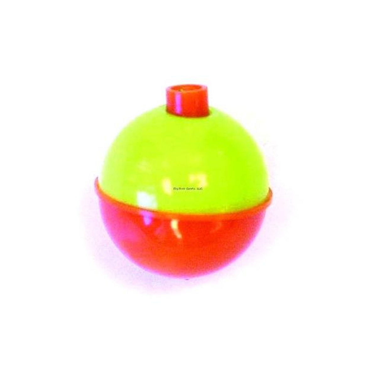 Eagle Claw 3/4 In. Orange/Yellow Snap On Float (2-Pack)