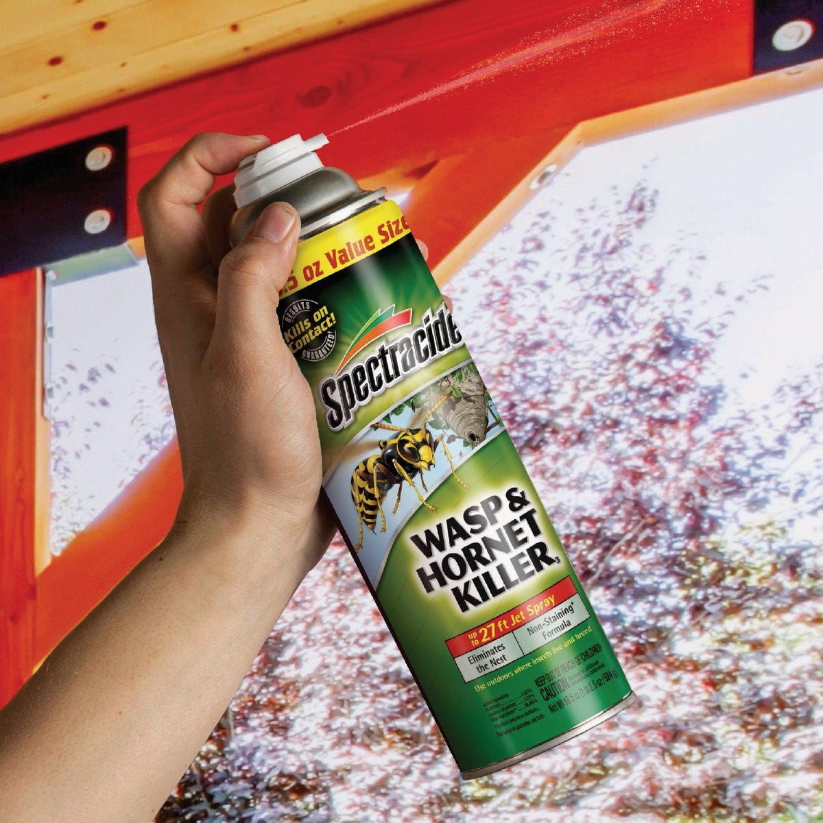 Spectracide 18.5 Oz. Wasp & Hornet Killer3 Aerosol (2-Pack) - photo 4