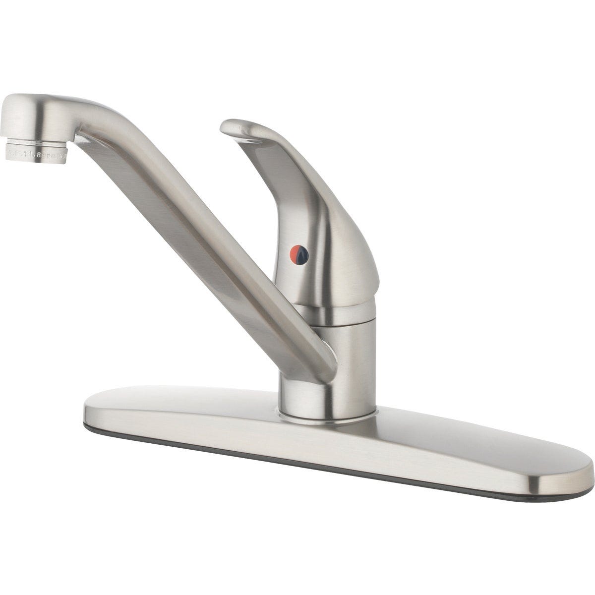 HomepointeSingle Lever Handle Round Kitchen Faucet, Brushed Nickel HomepointeSingle Lever Handle Round Kitchen Faucet, Brushed Nickel