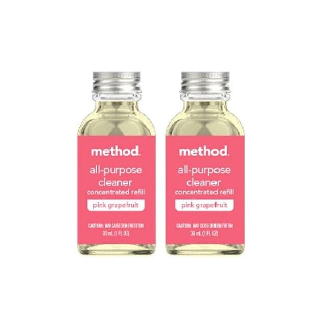 Method 1 Oz. Pink Grapefruit Scent All-Purpose Cleaner Concentrate Refills (2-Pack)