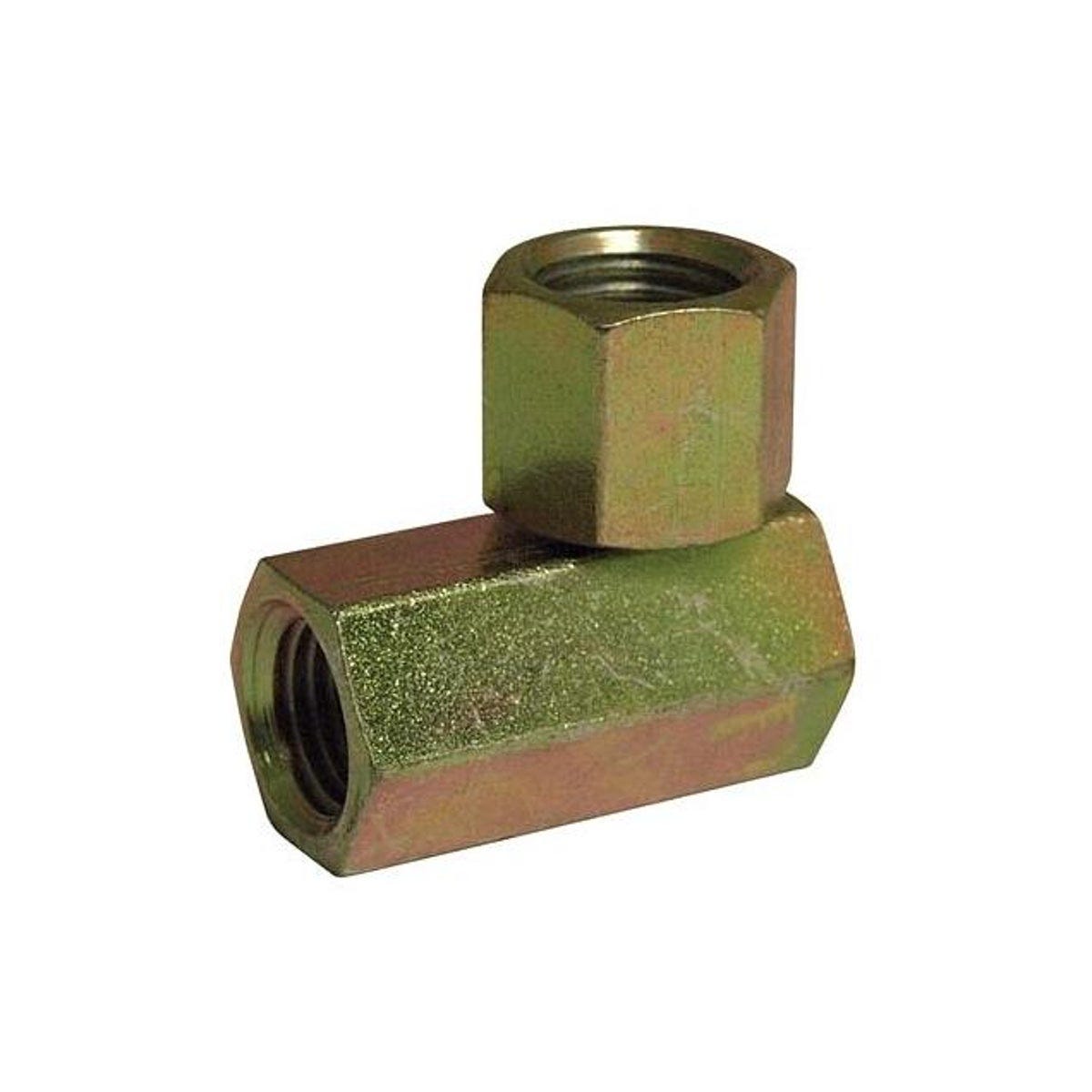 Apache 1/4 In. FP x 1/4 In. FP Swivel 90 Deg. Hydraulic Adapter