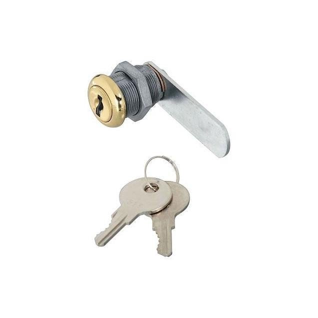 National Hardware 1/2 In. Brass Door/Drawer Utility Lock National Hardware 1/2 In. Brass Door/Drawer Utility Lock