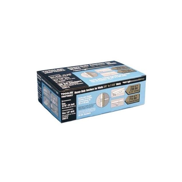 Toggler 50-Pack 3/16 In. x 24 In. Snaptoggle Hollow-Wall BA Toggle Bolts Toggler 50-Pack 3/16 In. x 24 In. Snaptoggle Hollow-Wall BA Toggle Bolts