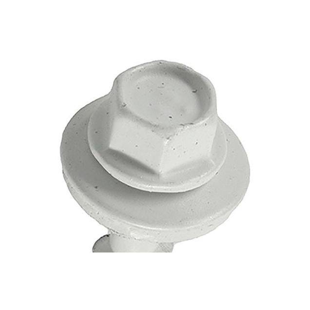 Hillman Power Pro #10 x 1.5 In. 250-Ct. Polar White Metal to Wood Self-Drilling Roofing Screws