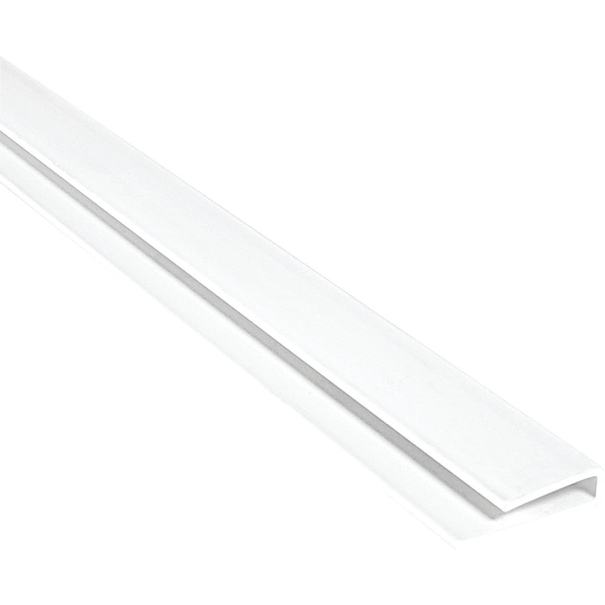 Palram Palclad Pro 10 Ft. J End Cap Profile/Moulding, White Palram Palclad Pro 10 Ft. J End Cap Profile/Moulding, White