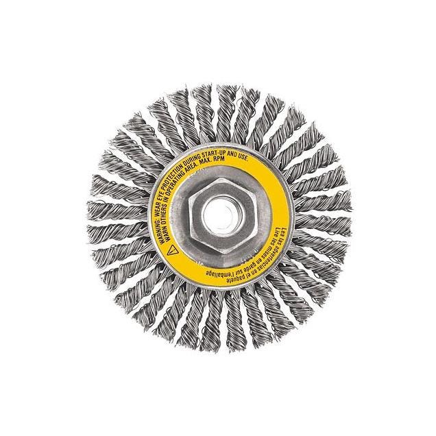 DeWalt 5 In. x 5/8 In. Carbon Wire Wheel