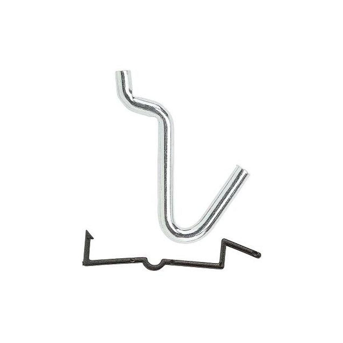 National Hardware Zinc-Plated Locking Curved Pegboard Hook (8-Pack) National Hardware Zinc-Plated Locking Curved Pegboard Hook (8-Pack)