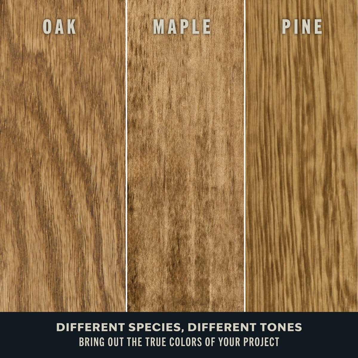 Varathane Fast Dry Golden Oak Urethane Modified Alkyd Interior Wood Stain, 1/2 Pt. - photo 3