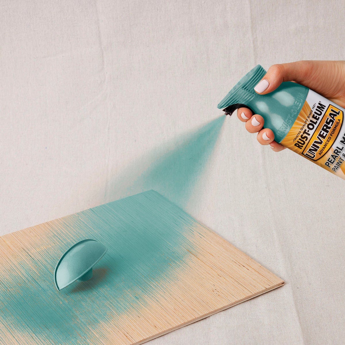 Rust-Oleum Universal 11 Oz. Pearl Metallic Sea Mist Spray Paint - photo 6