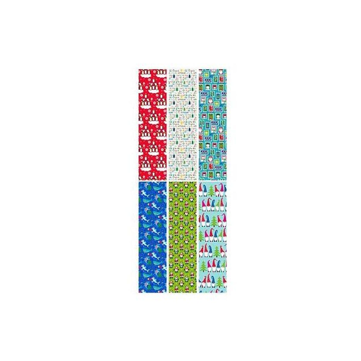 Papercraft 80 Sq. Ft. Juvenile Theme Christmas Wrapping Paper