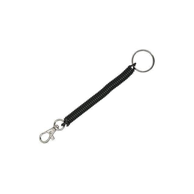 Hillman Assorted Colors Coil with Key Ring & Snap Hook Hillman Assorted Colors Coil with Key Ring & Snap Hook