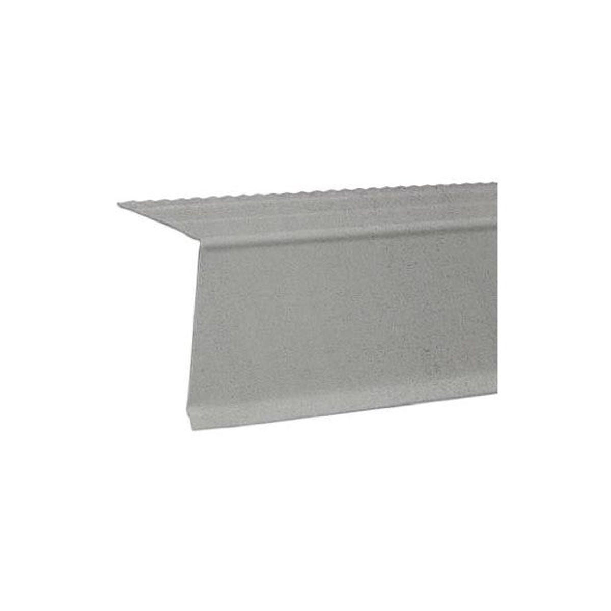 Amerimax 2 In.x 2 In. x 10 Ft. Commercial Mill Finish Galvanized Drip Edge Flashing