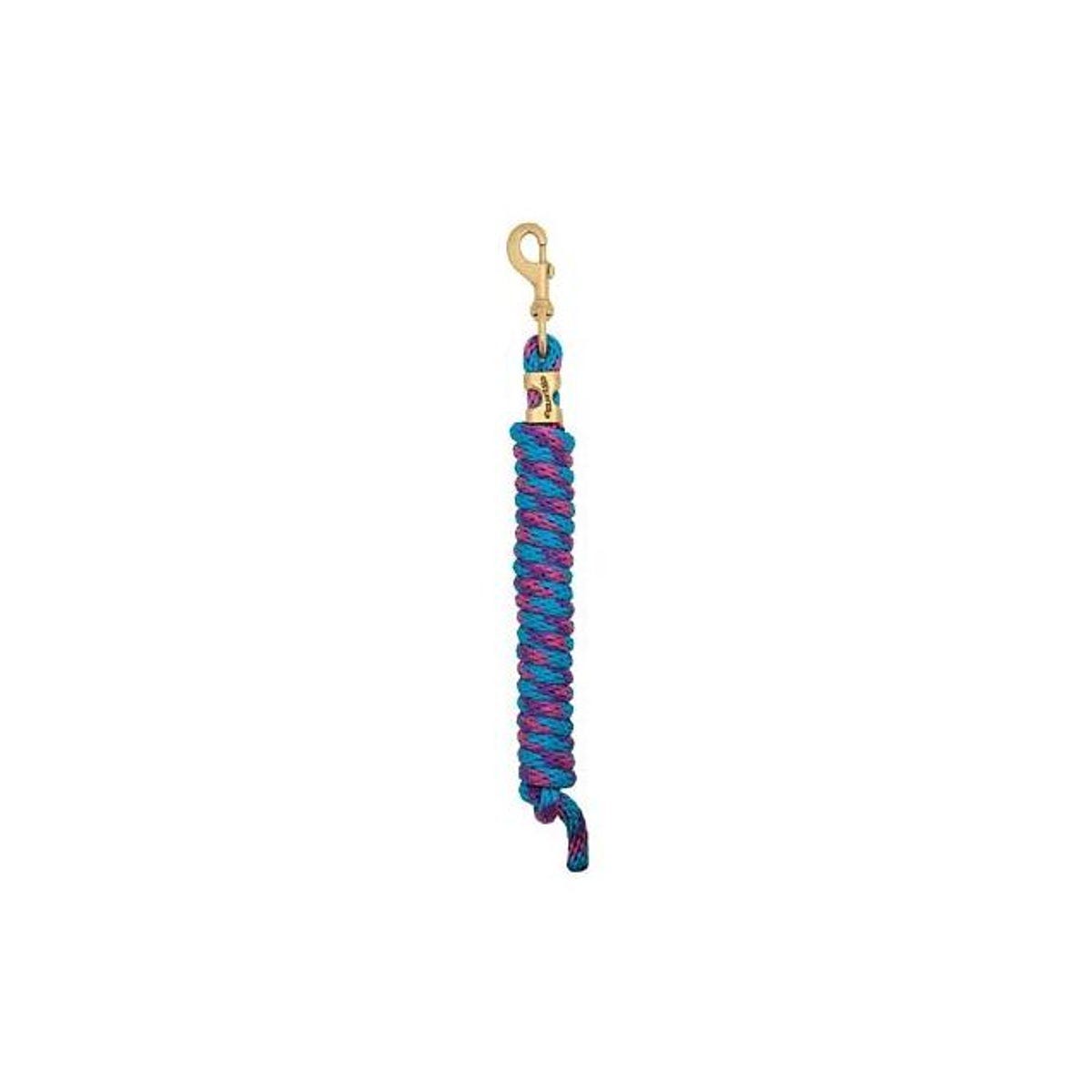 Weaver Leather Horse Lead Rope, Blue/Pink Poly, 5/8 In. x 10 Ft.