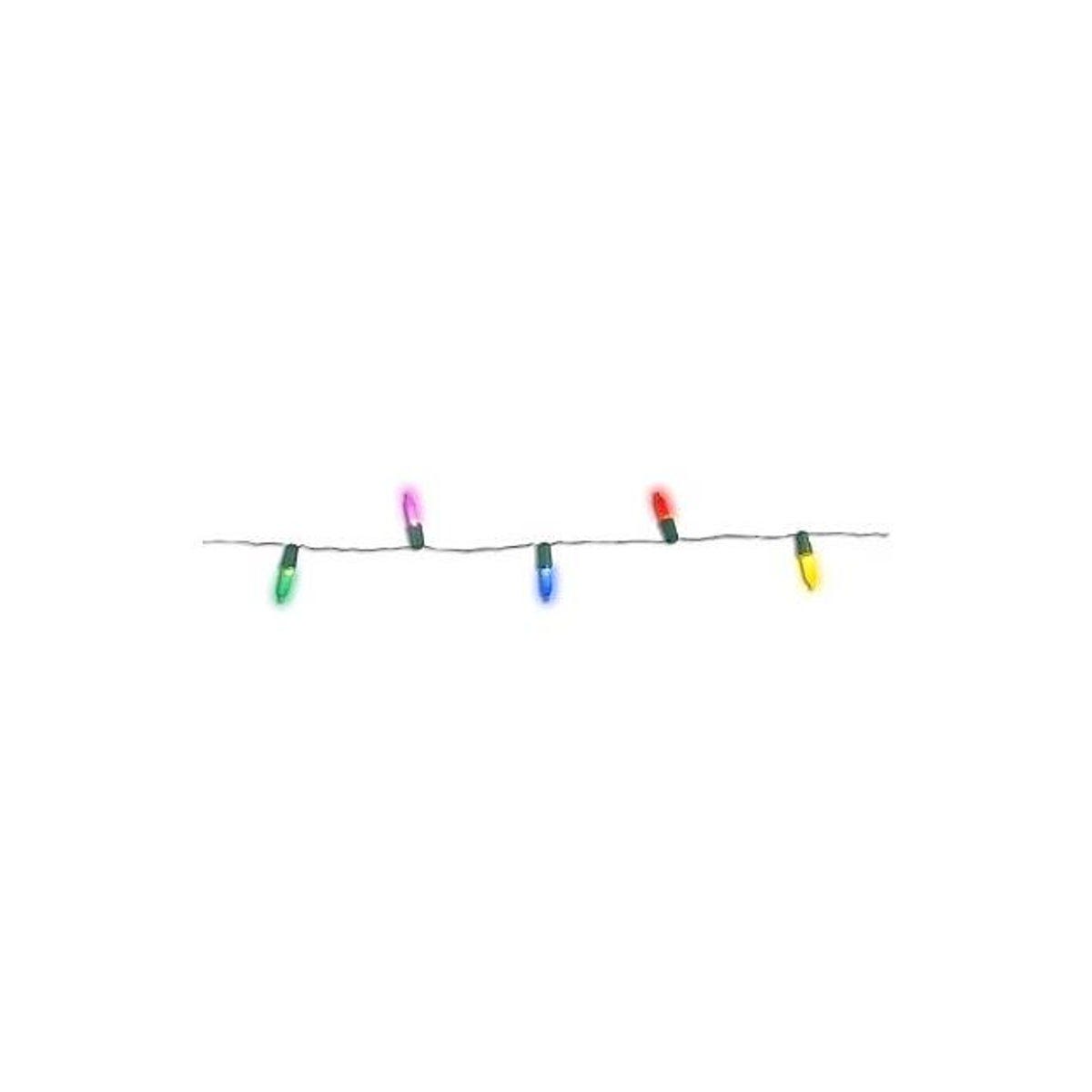 Holiday Bright Lights Multi Color 30-Bulb Battery Operated 8 Functions T5 Christmas String Lights Holiday Bright Lights Multi Color 30-Bulb Battery Operated 8 Functions T5 Christmas String Lights