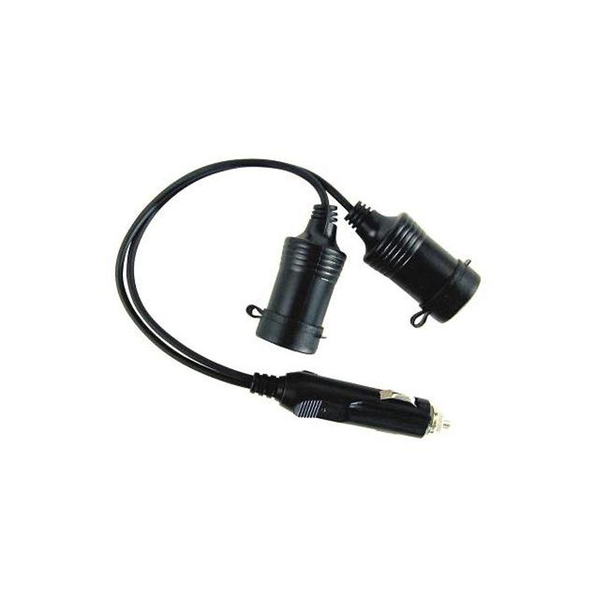 Custom Accessories 12V Twin Socket Splitter