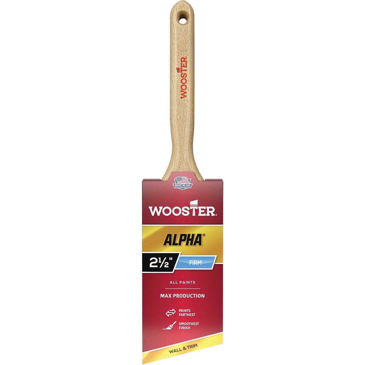Wooster Alpha 2-1/2 In. Angle Sash Paint Brush