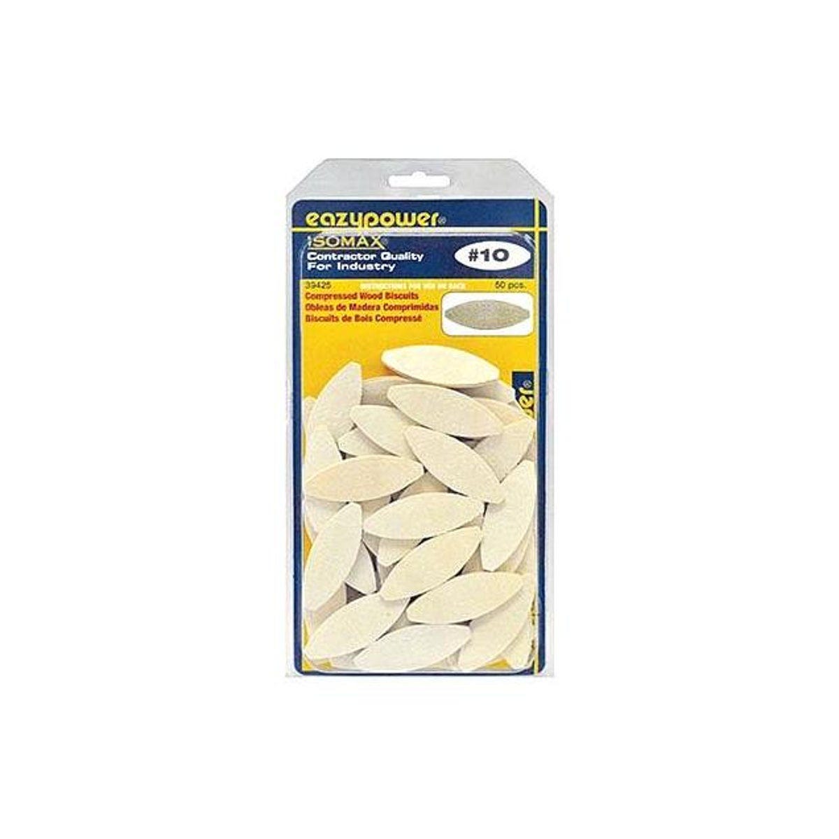 Isomax #10 Plate Joiner Wood Biscuits (50-Pack)