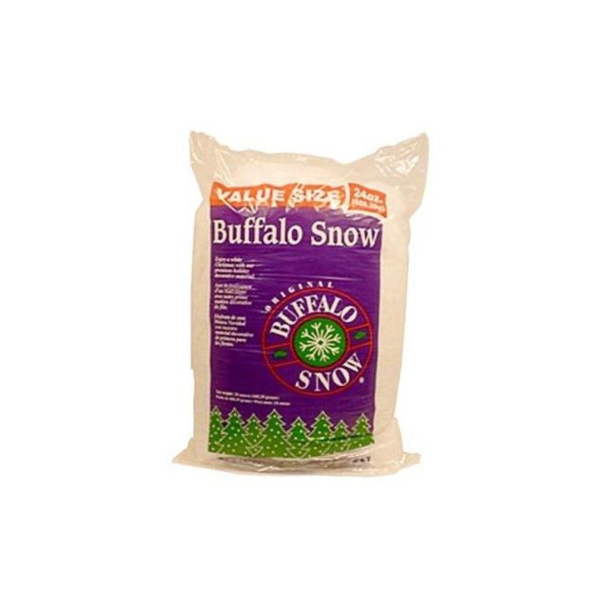 Buffalo 24 Oz. Polyester Artificial Snow