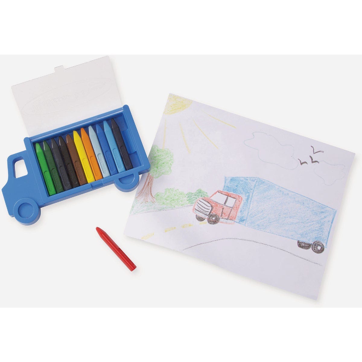 Melissa & Doug Truck Crayon Set - photo 2
