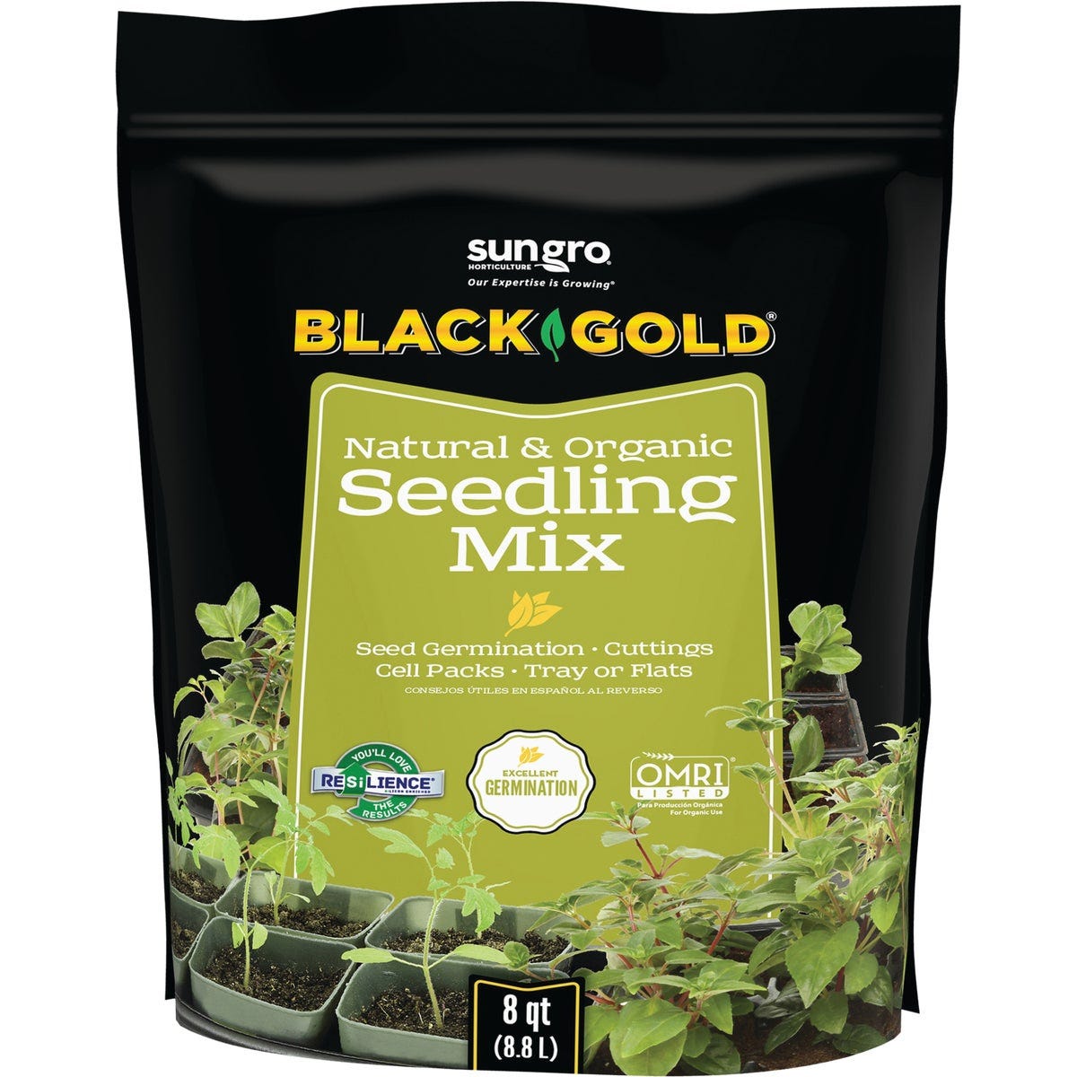 Black Gold 8 Qt. 6 Lb. All Purpose Container Potting Seed Starting Mix