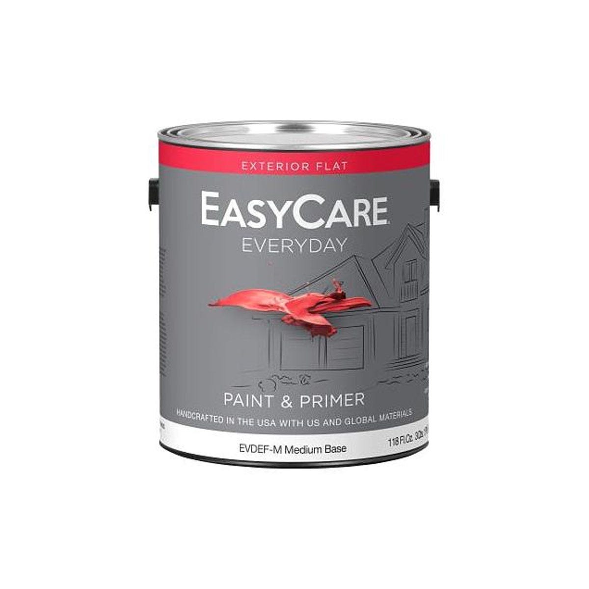 EasyCare Everyday 1 Gal. Flat Medium Base Exterior Latex Paint