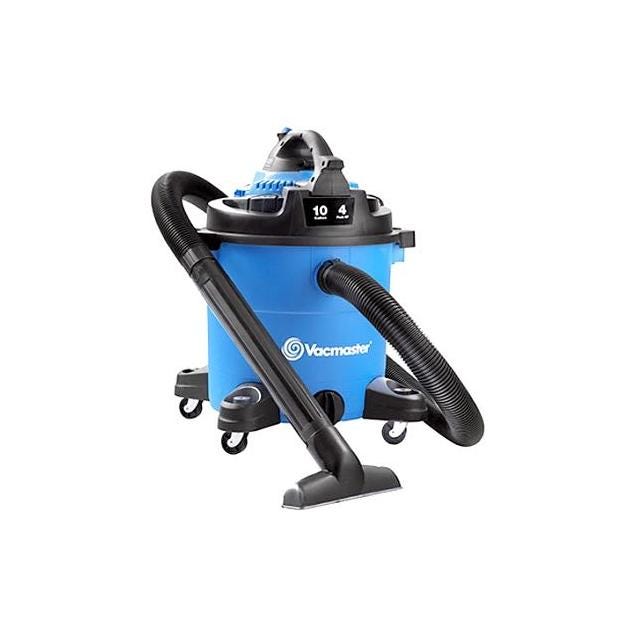 Vacmaster Blue Line 10-Gallon 4 Peak HP Wet/Dry Vacuum With Detachable Blower