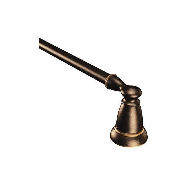 Moen Banbury 18 In. Mediterranean Bronze Towel Bar