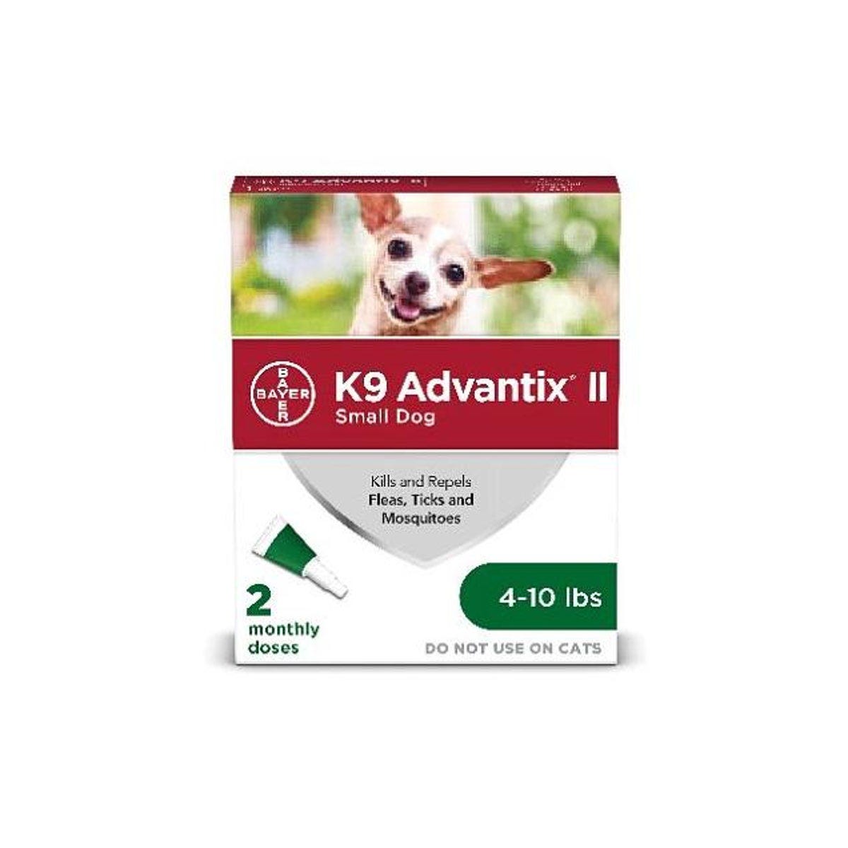 K9 Advantix II Flea And Tick Prevention & Treatment for Dogs 4-10 Lb. (2-Pack) K9 Advantix II Flea And Tick Prevention & Treatment for Dogs 4-10 Lb. (2-Pack)