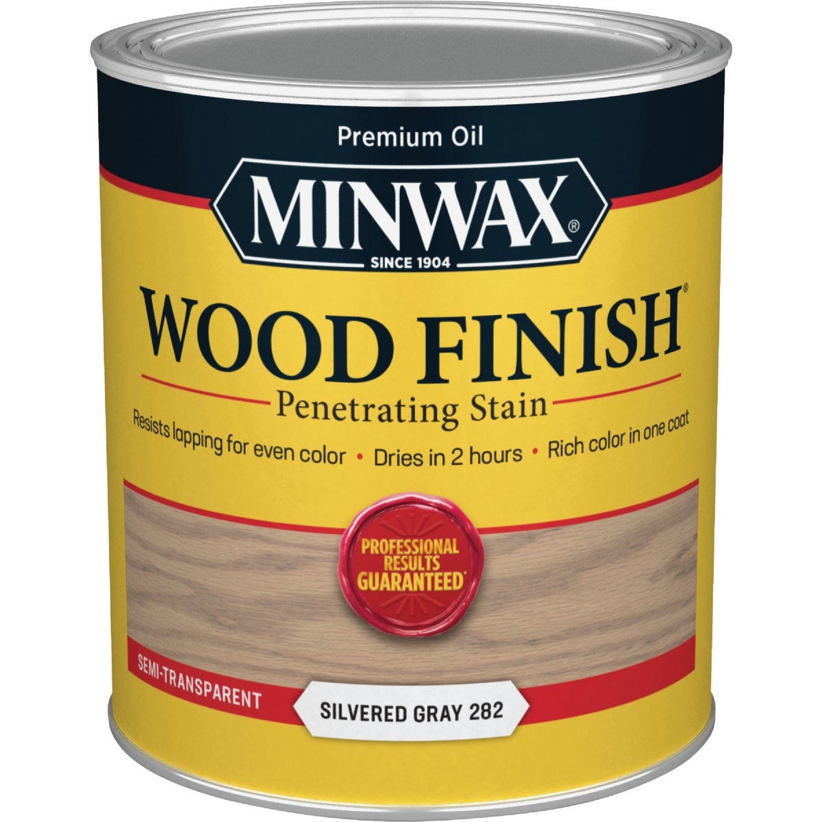 Minwax Wood Finish Penetrating Stain, Silvered Gray, 1 Qt. - photo 2