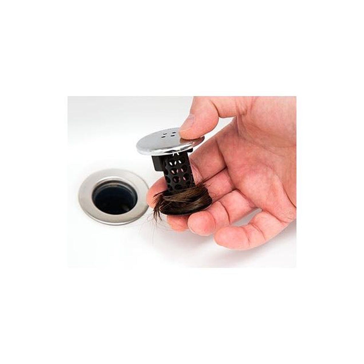 SinkShroom Black/Chrome Bathroom Sink Drain Strainer - photo 3 SinkShroom Black/Chrome Bathroom Sink Drain Strainer - photo 3