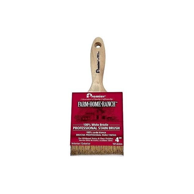 Premier 4 In. Farm/Ranch Pro Stain Brush Premier 4 In. Farm/Ranch Pro Stain Brush