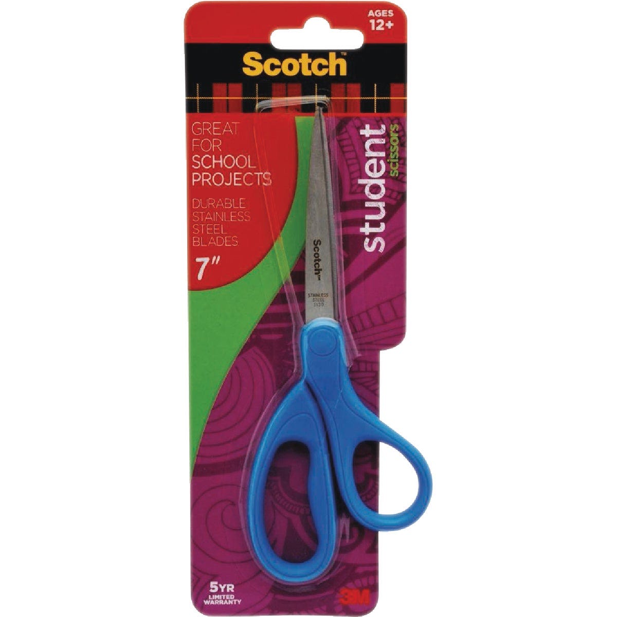 Scotch 7 In. Student Scissors - photo 3 Scotch 7 In. Student Scissors - photo 3