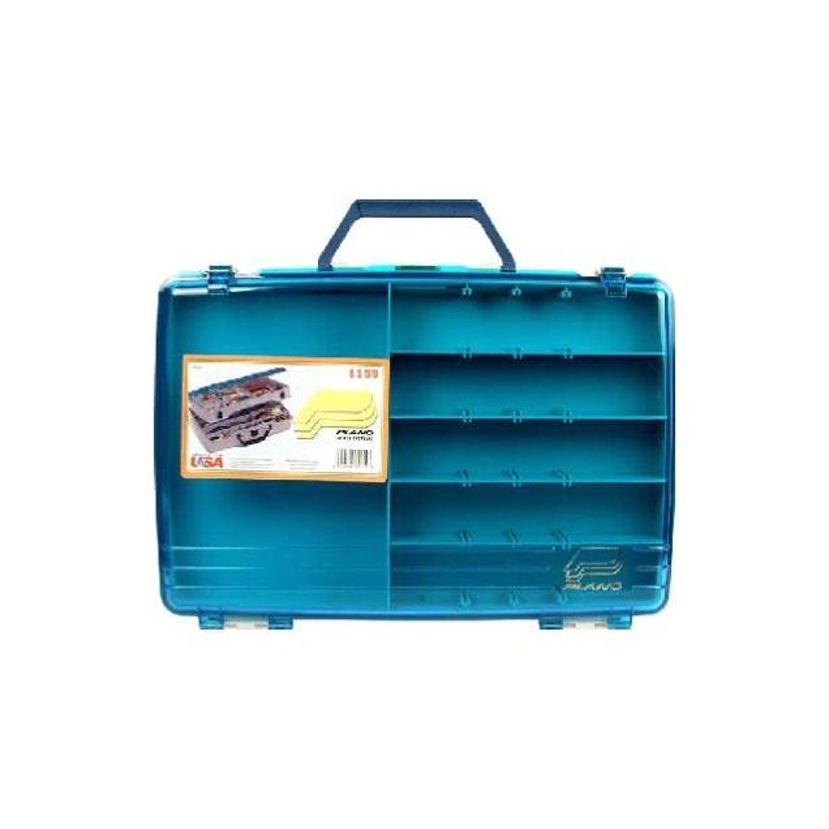 Plano 2-Layer Beige Semi-Transparent Briefcase Tackle Box