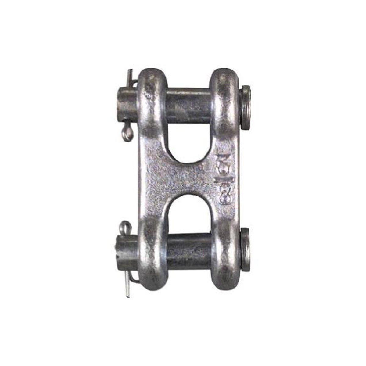 National Hardware 3/8 In. Zinc Double Clevis Connecting Link