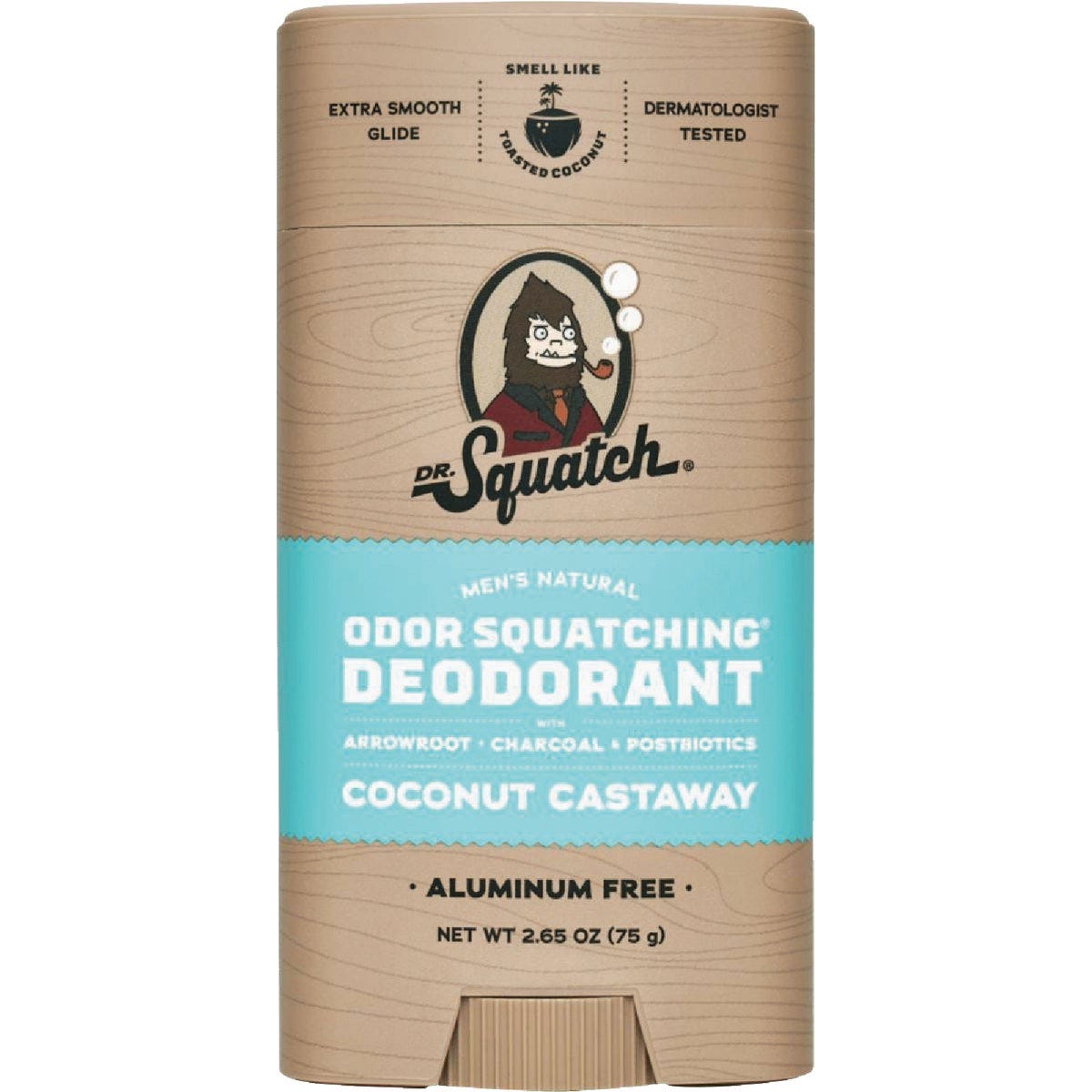 Dr. Squatch 2.65 Oz. Coconut Castaway Deodorant Dr. Squatch 2.65 Oz. Coconut Castaway Deodorant