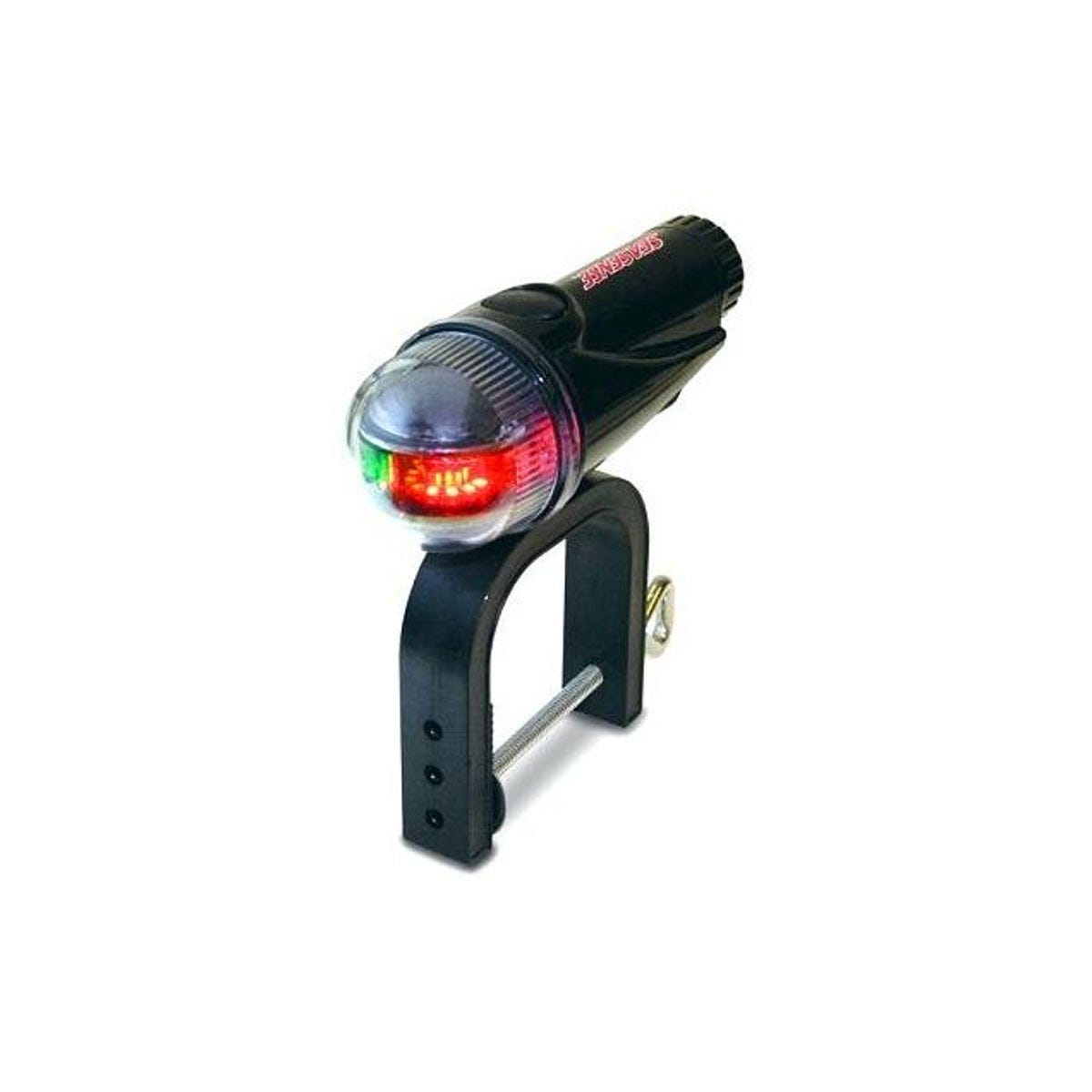 Unified Marine Clamp-On Red & Green Portable Bow LED Light