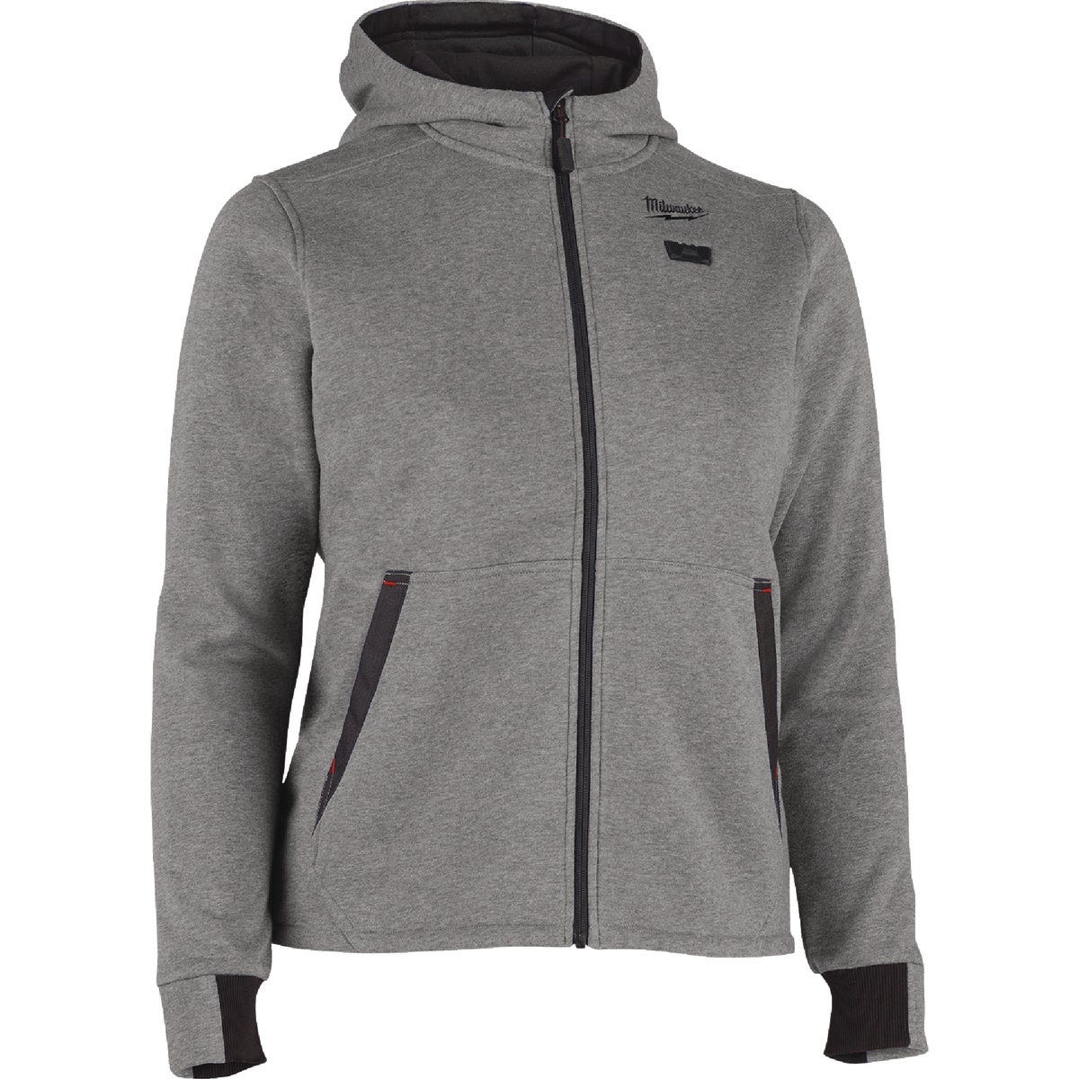 Milwaukee M12 Women's XL Gray Full-Zip Heated Hoodie Kit - photo 2