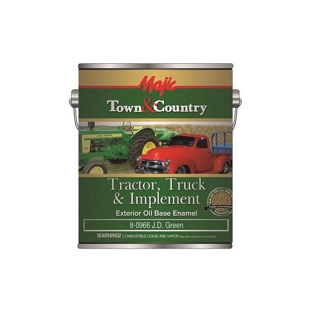 Majic Town & Country 1 Gal. John Deere Green Tractor, Truck & Implement Oil Base Enamel Paint