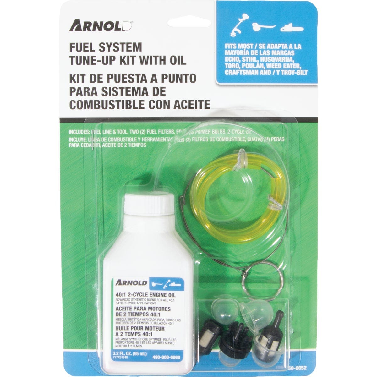 Arnold Fuel System Tune-Up Kit with Oil