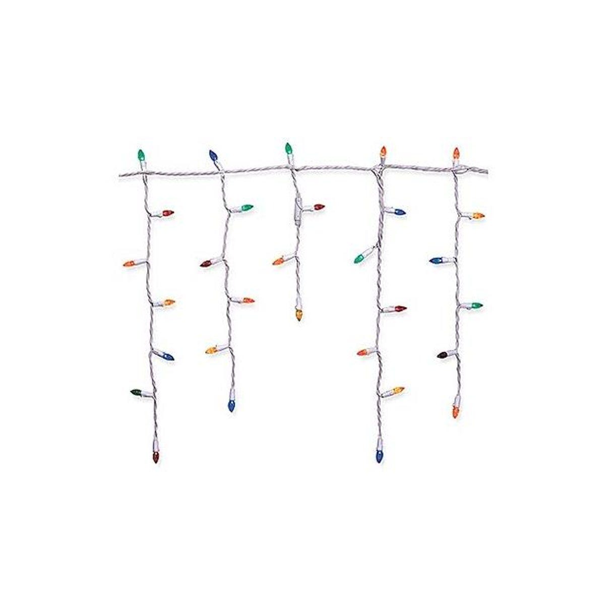 Holiday Wonderland LED Icicle Lights, Multi-Color (105-Count) Holiday Wonderland LED Icicle Lights, Multi-Color (105-Count)