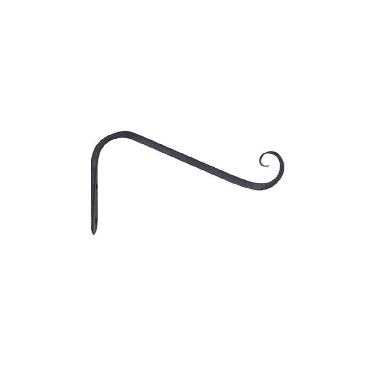 5 In. Black Angled Hanging Plant Hook