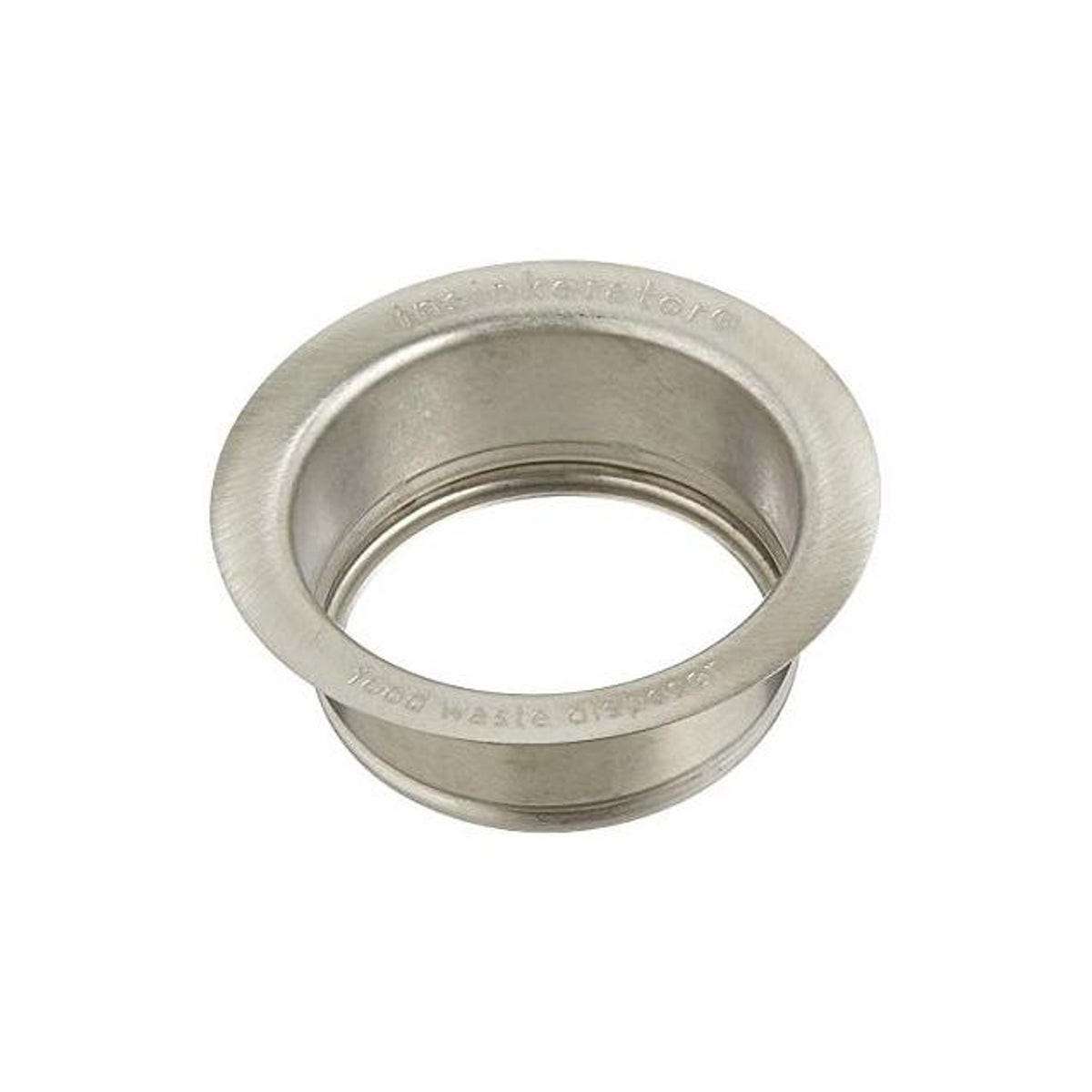 InSinkErator Waste Disposer Sink Flange, Brushed Stainless Steel InSinkErator Waste Disposer Sink Flange, Brushed Stainless Steel